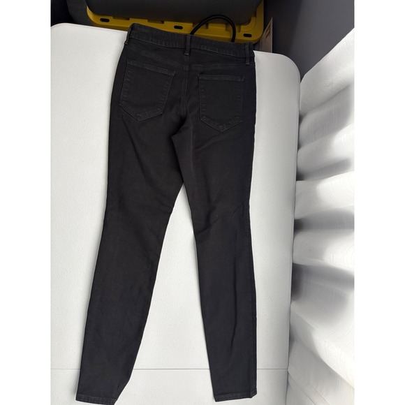 Athleta Flex Ultra Skinny Black Jeans Womens Size 6 High Rise Denim Pants - Picture 3 of 7